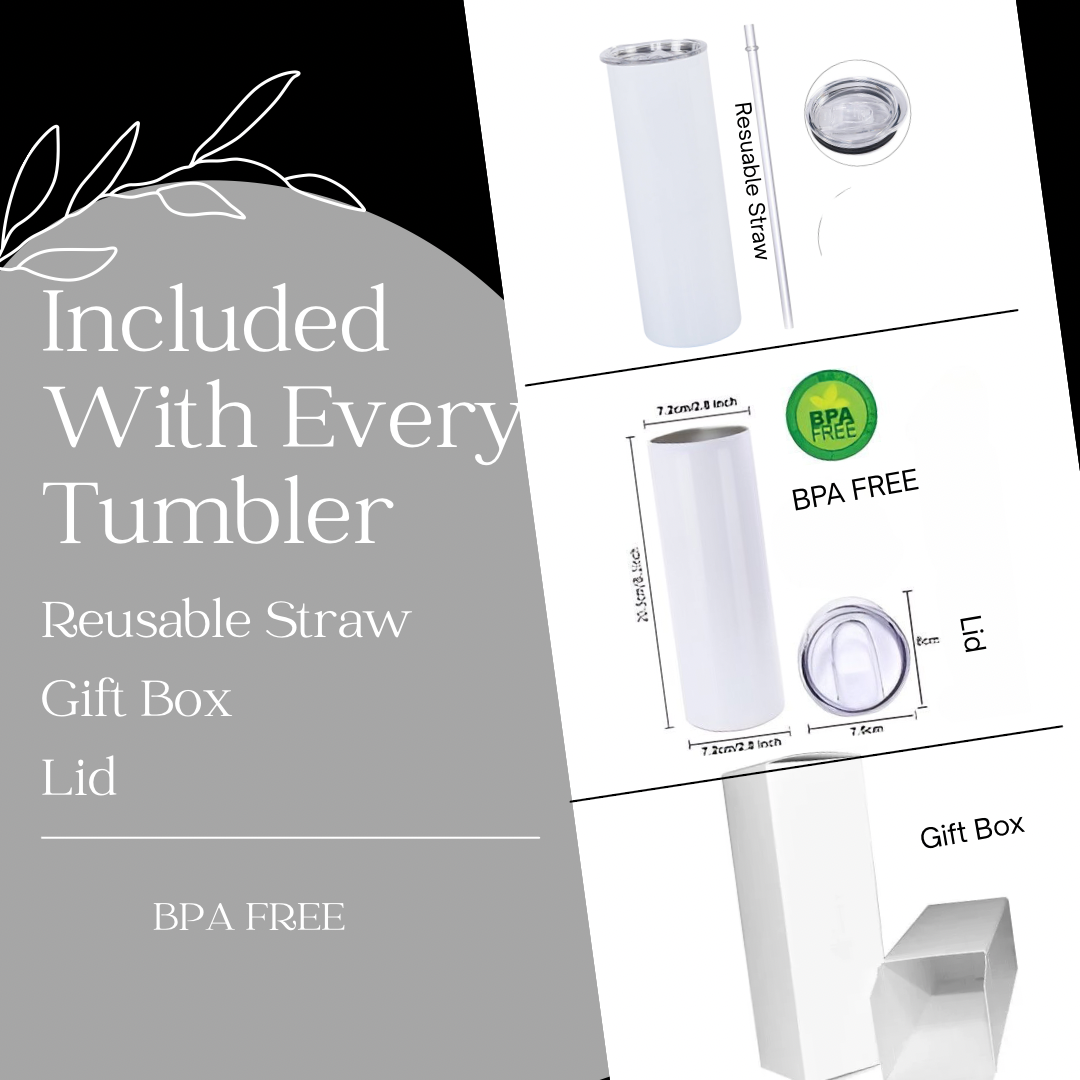 Gold Drip Textured 20oz Skinny Tumbler