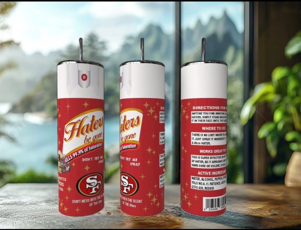 Football Haters 20oz Stainless Steel Tumbler