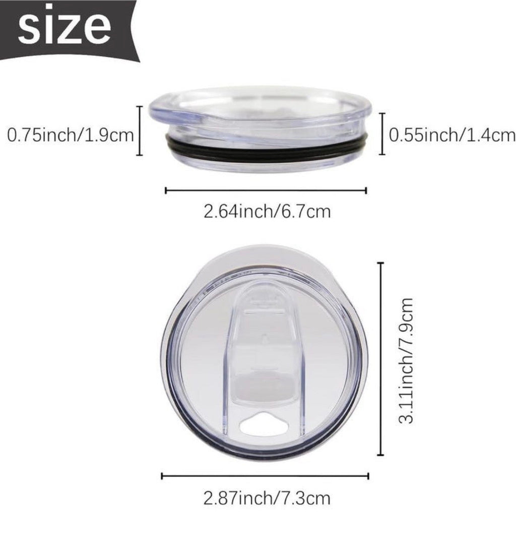 Blue Charmed Tumbler with Matching Lid - Luxe Bundle