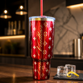 Black & Gold Signature Laser Engraved Tumbler