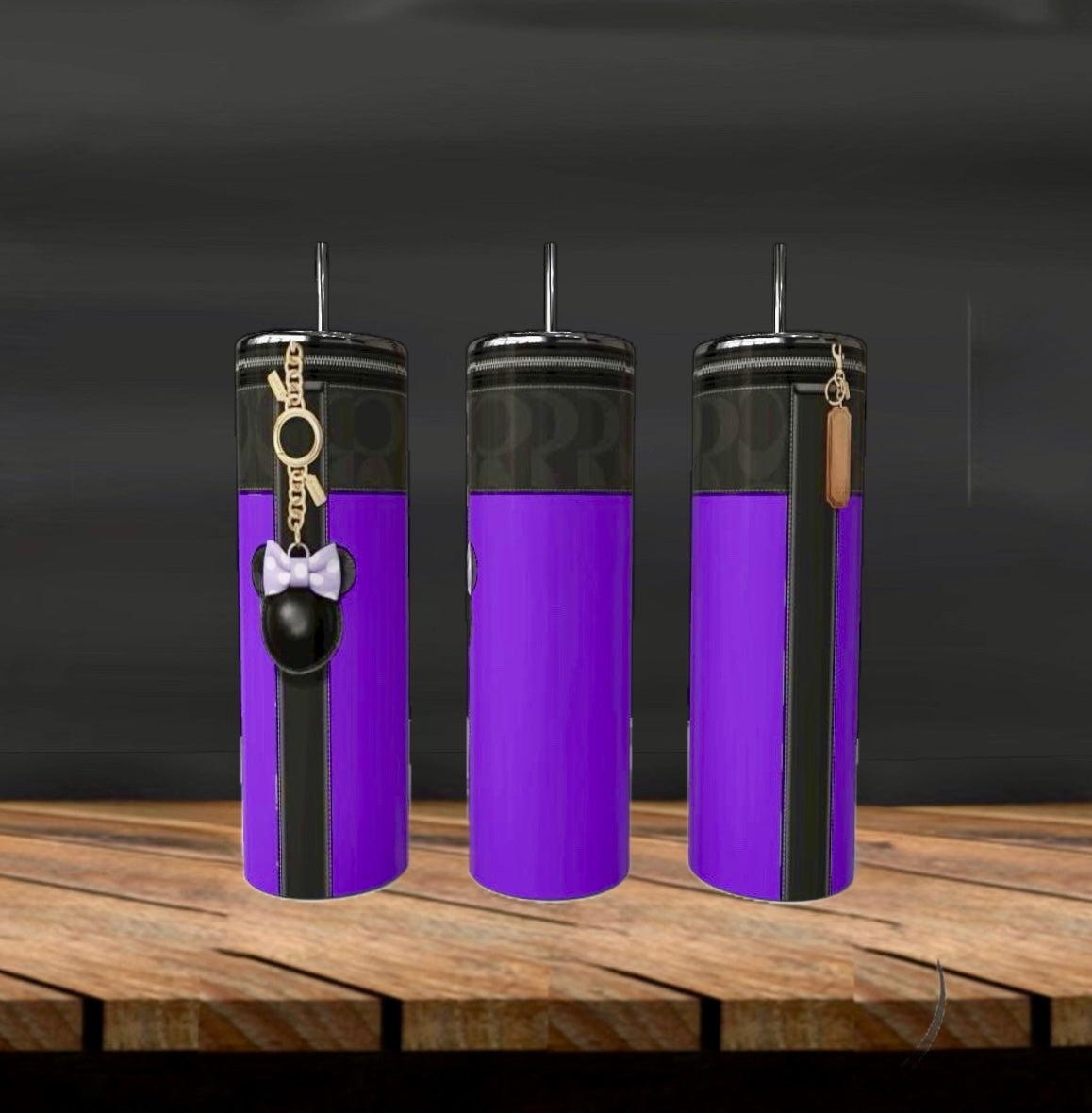 Luxe Purple 20oz Skinny Tumbler